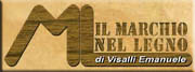 Il marchio nel legno