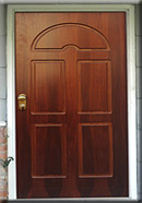 grooved marine plywood panel